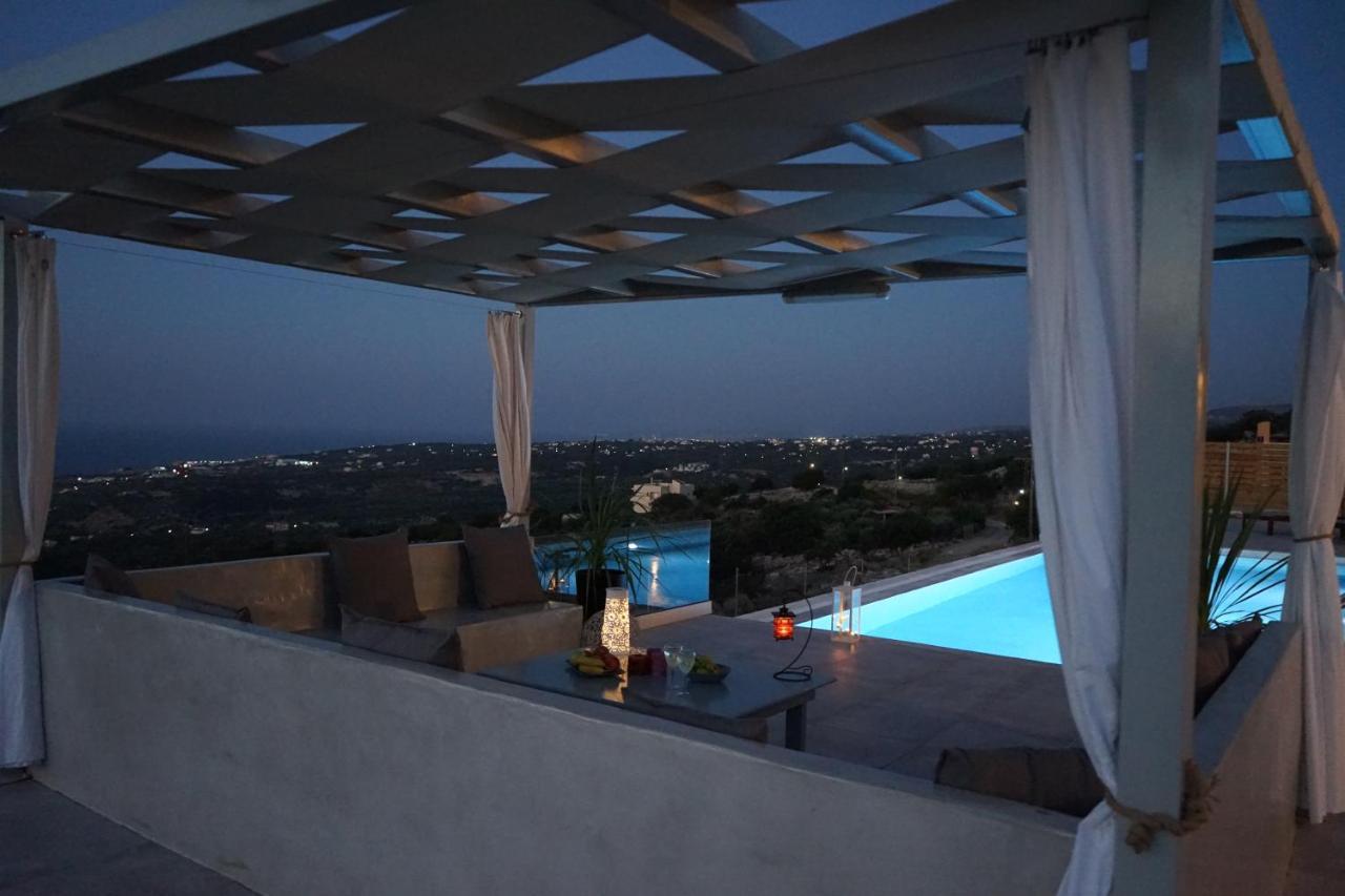 Eva Villas West With Infinity Pool & And Panoramic Sea View Gerani Chanion 외부 사진
