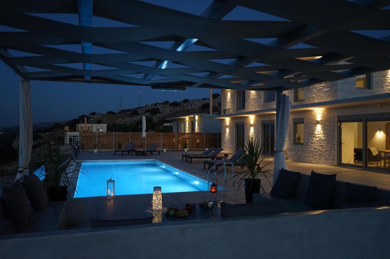 Eva Villas West With Infinity Pool & And Panoramic Sea View Gerani Chanion 외부 사진