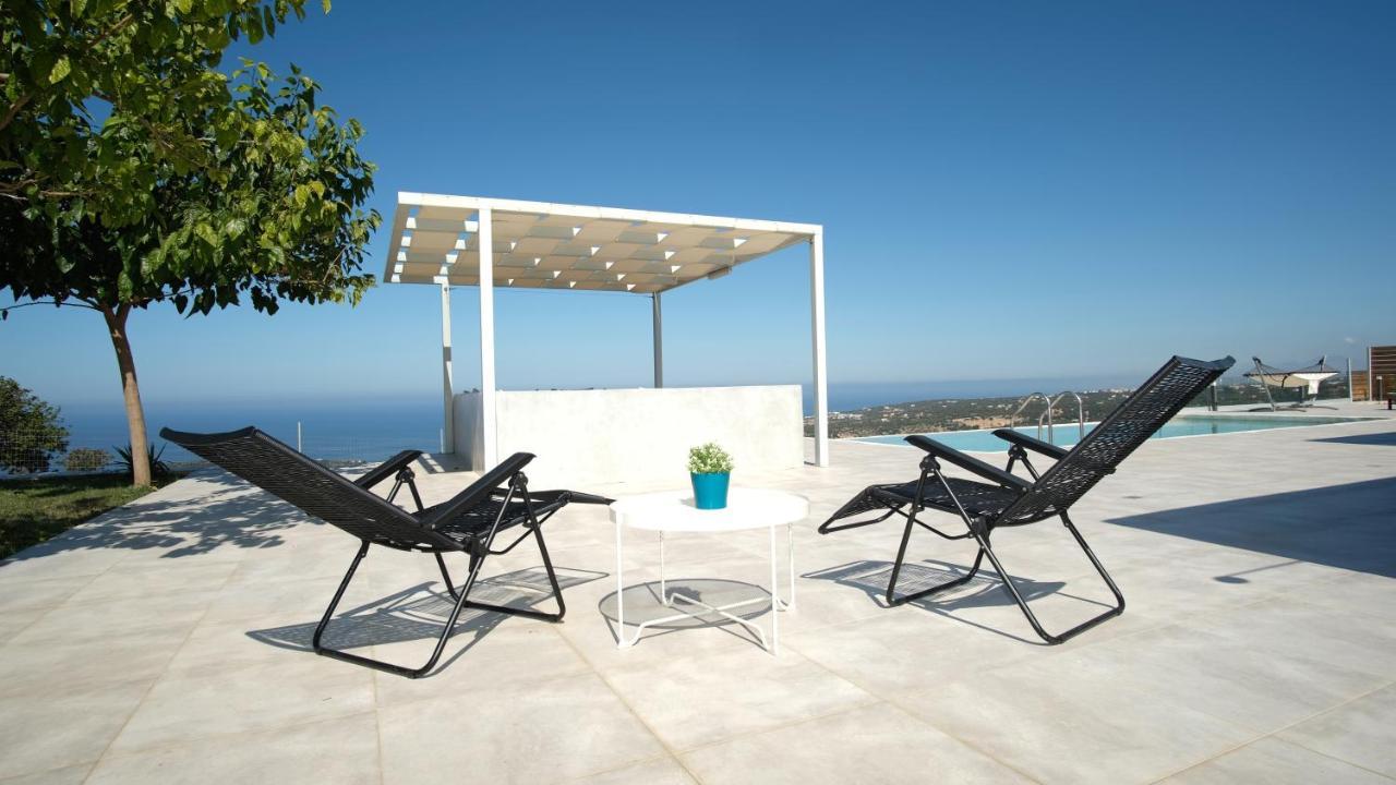 Eva Villas West With Infinity Pool & And Panoramic Sea View Gerani Chanion 외부 사진