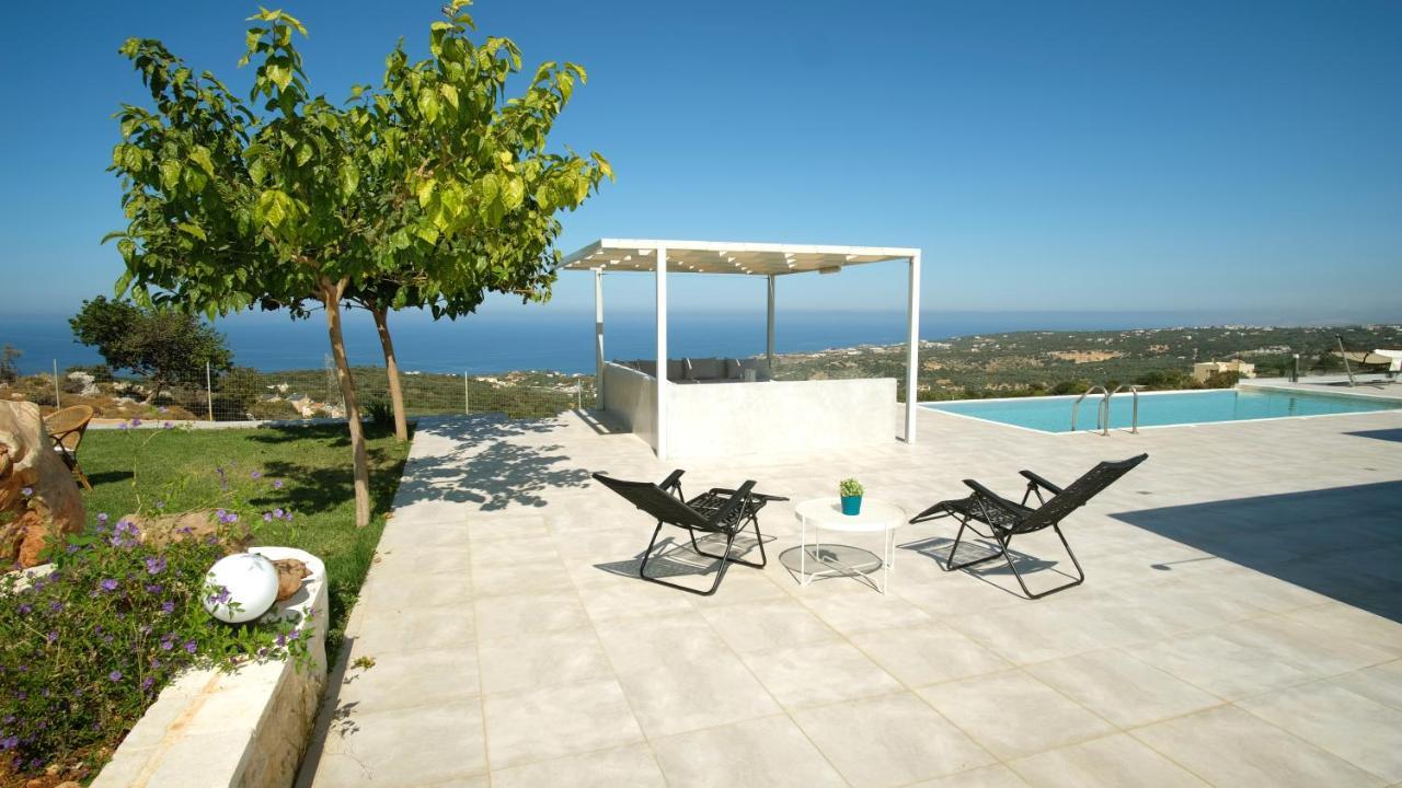 Eva Villas West With Infinity Pool & And Panoramic Sea View Gerani Chanion 외부 사진