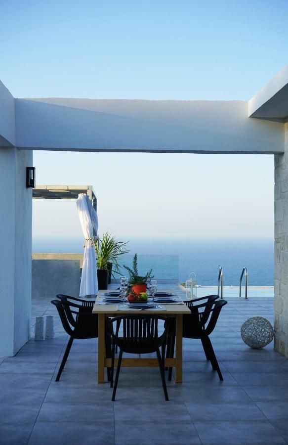 Eva Villas West With Infinity Pool & And Panoramic Sea View Gerani Chanion 외부 사진
