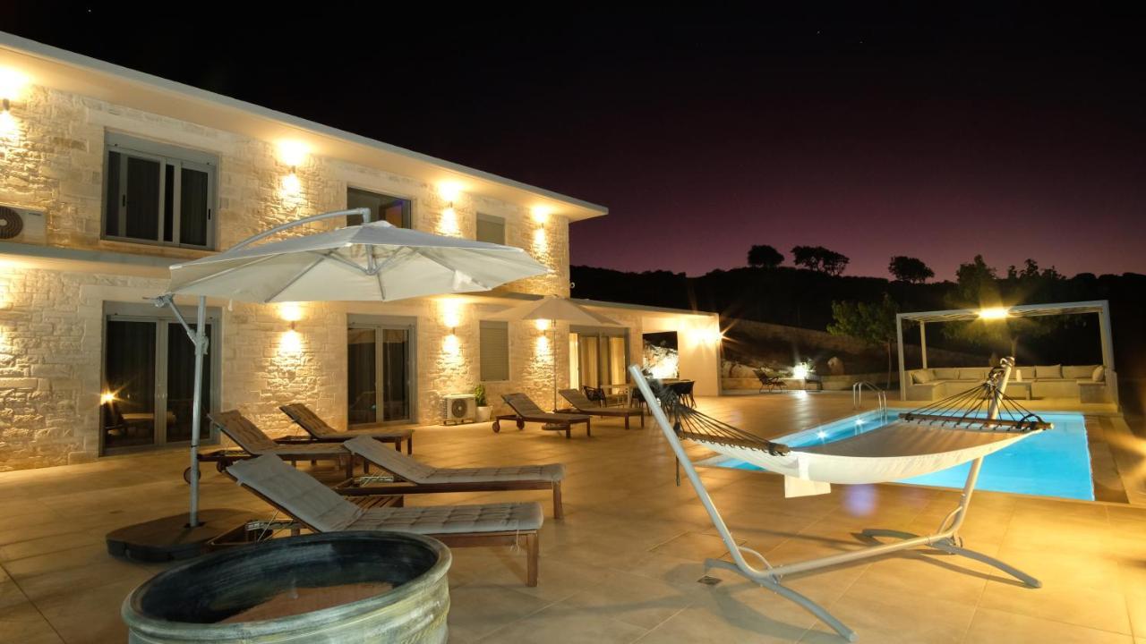Eva Villas West With Infinity Pool & And Panoramic Sea View Gerani Chanion 외부 사진
