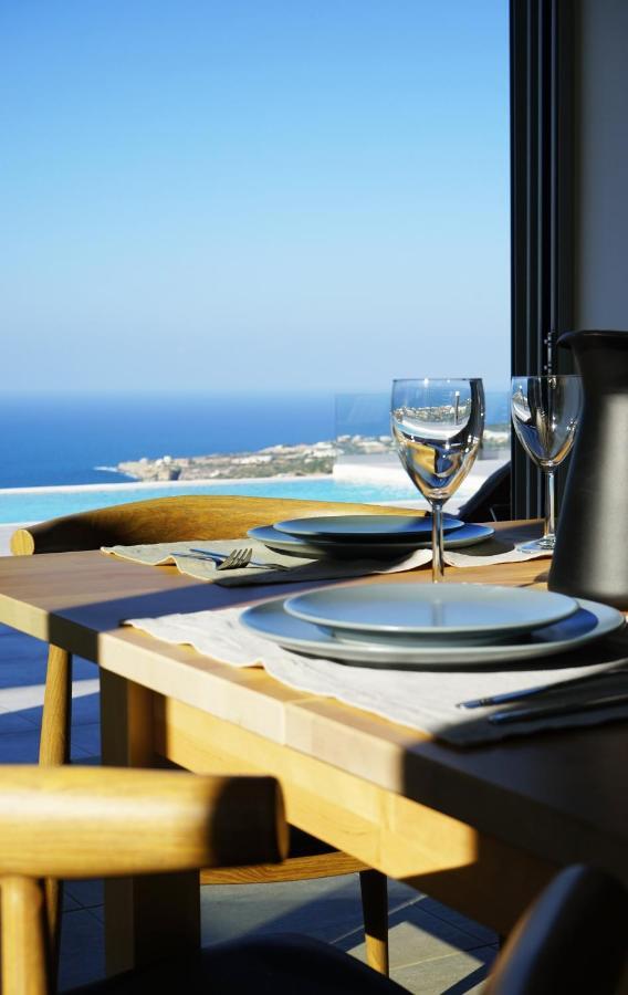 Eva Villas West With Infinity Pool & And Panoramic Sea View Gerani Chanion 외부 사진