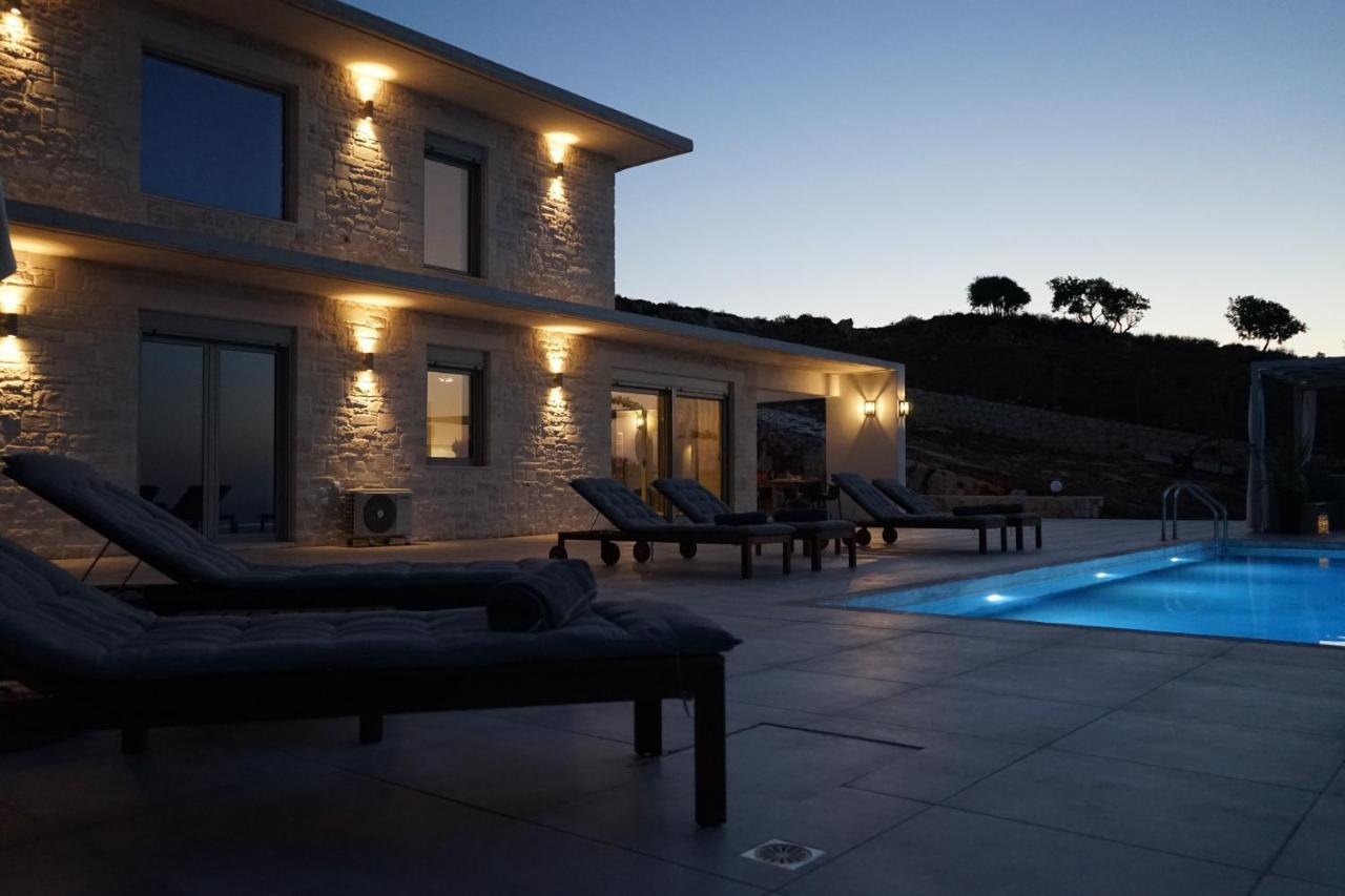 Eva Villas West With Infinity Pool & And Panoramic Sea View Gerani Chanion 외부 사진