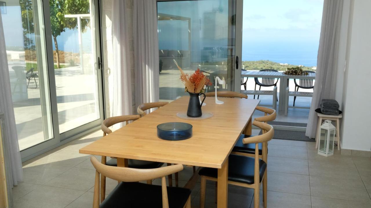 Eva Villas West With Infinity Pool & And Panoramic Sea View Gerani Chanion 외부 사진