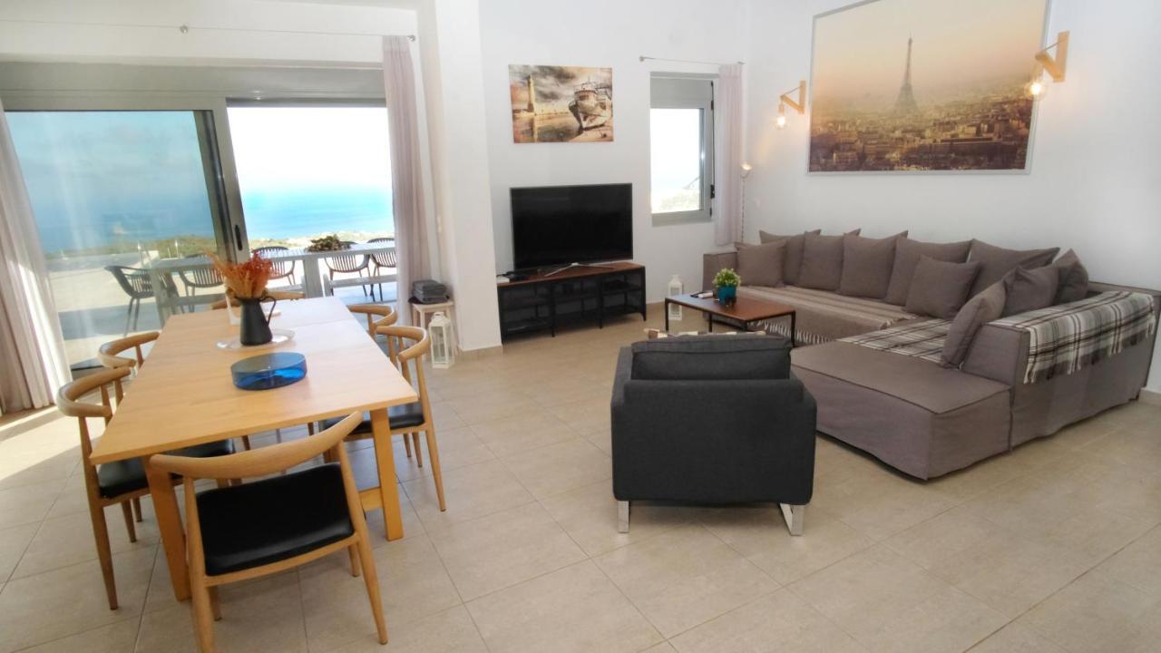 Eva Villas West With Infinity Pool & And Panoramic Sea View Gerani Chanion 외부 사진