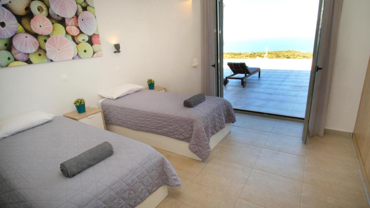 Eva Villas West With Infinity Pool & And Panoramic Sea View Gerani Chanion 외부 사진