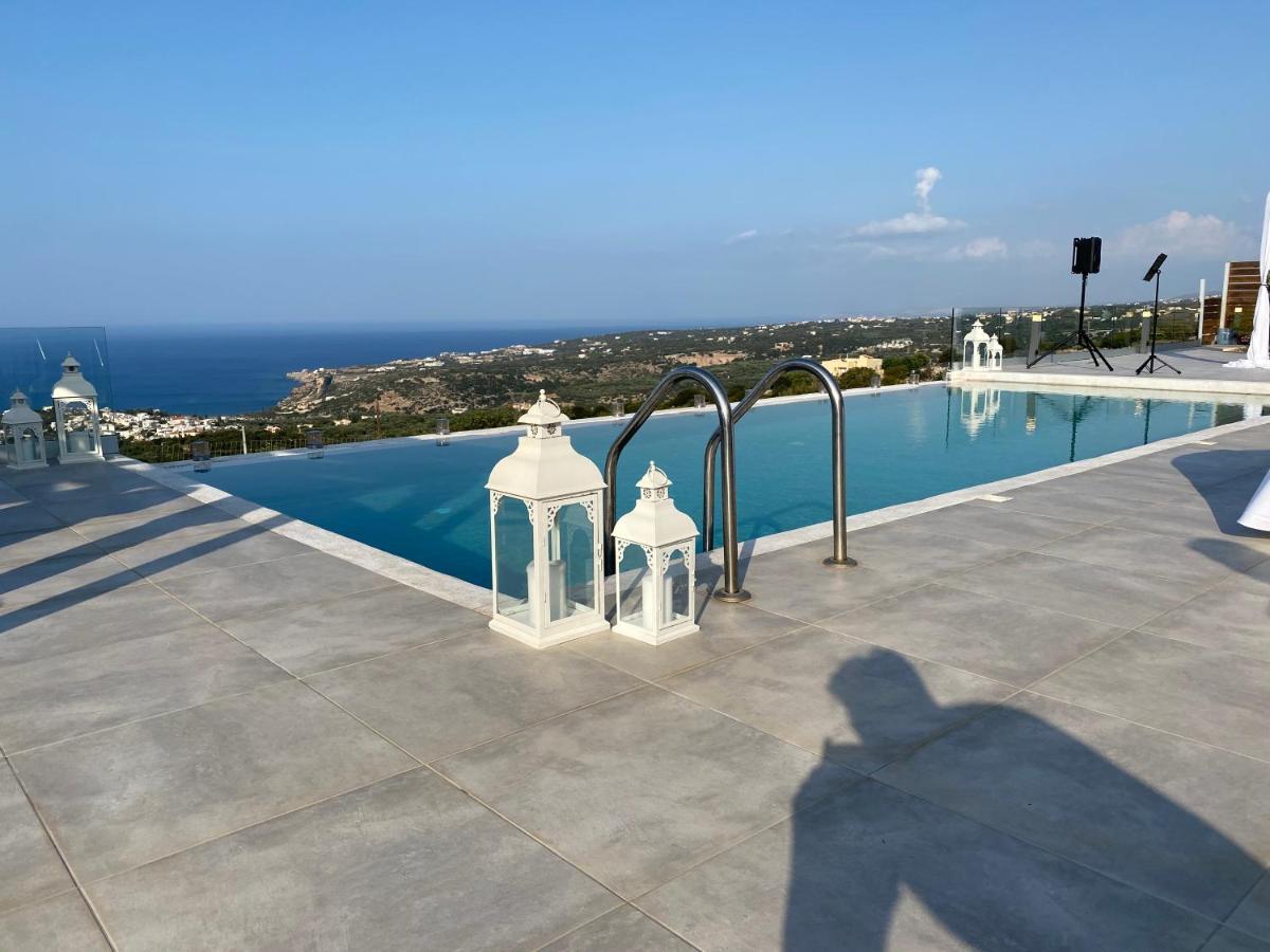 Eva Villas West With Infinity Pool & And Panoramic Sea View Gerani Chanion 외부 사진