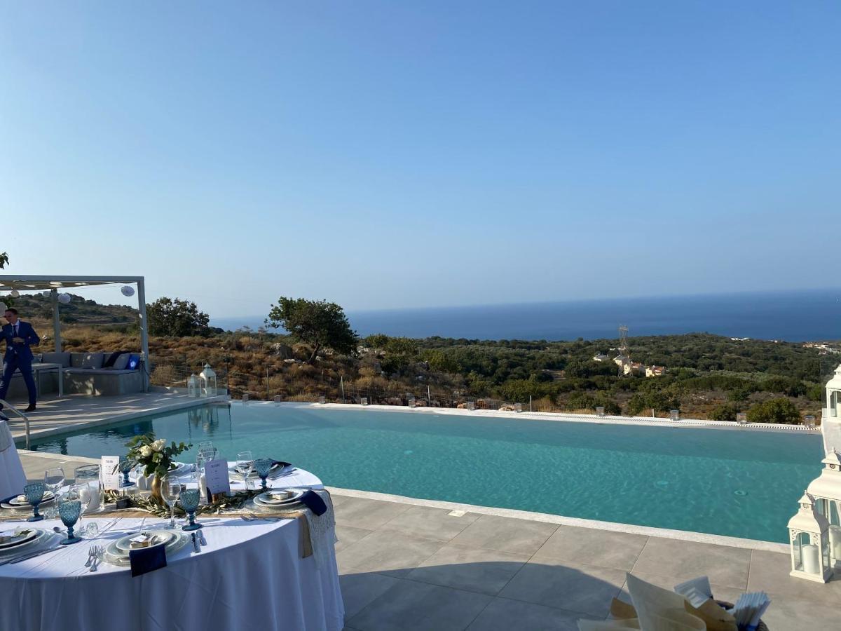 Eva Villas West With Infinity Pool & And Panoramic Sea View Gerani Chanion 외부 사진